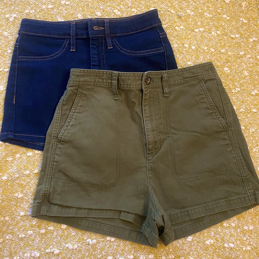 Madewell Camp Shorts & Wild Fable high waist - Women Shorts Bundle Lot 2